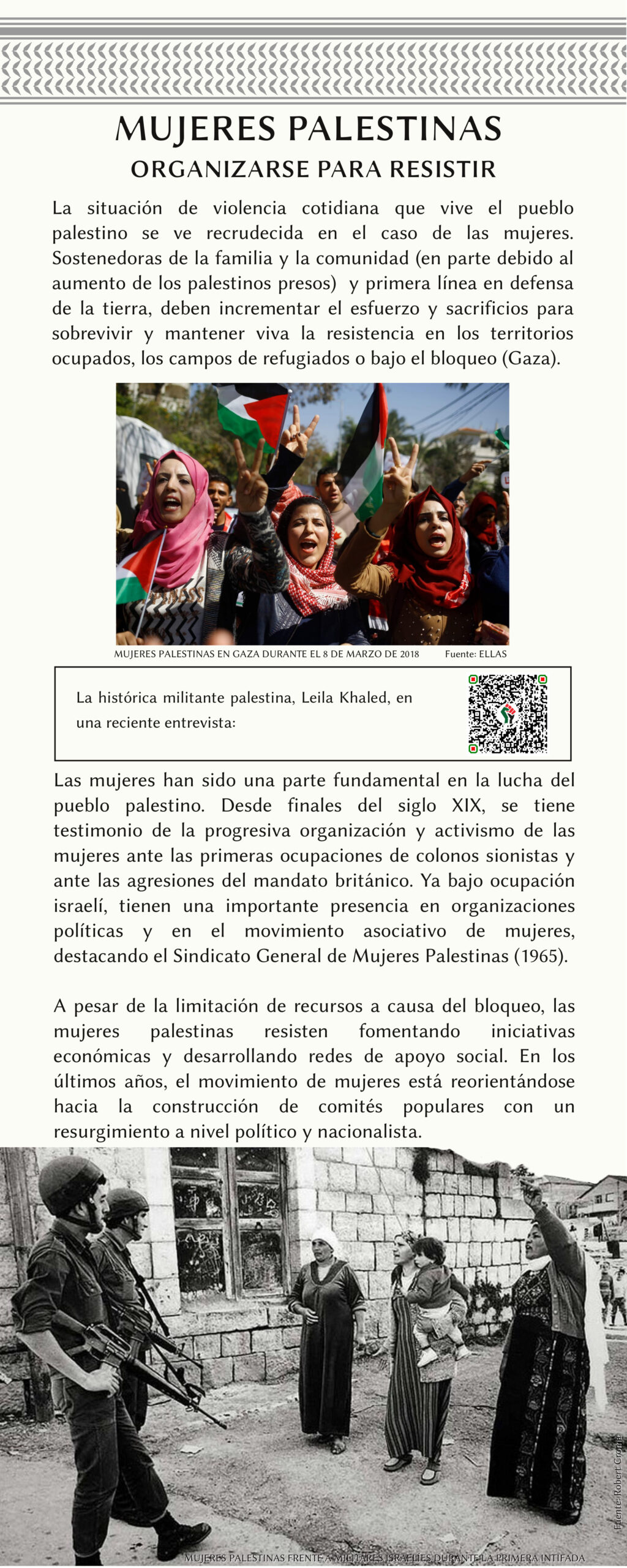 panel 13 exposición palestina