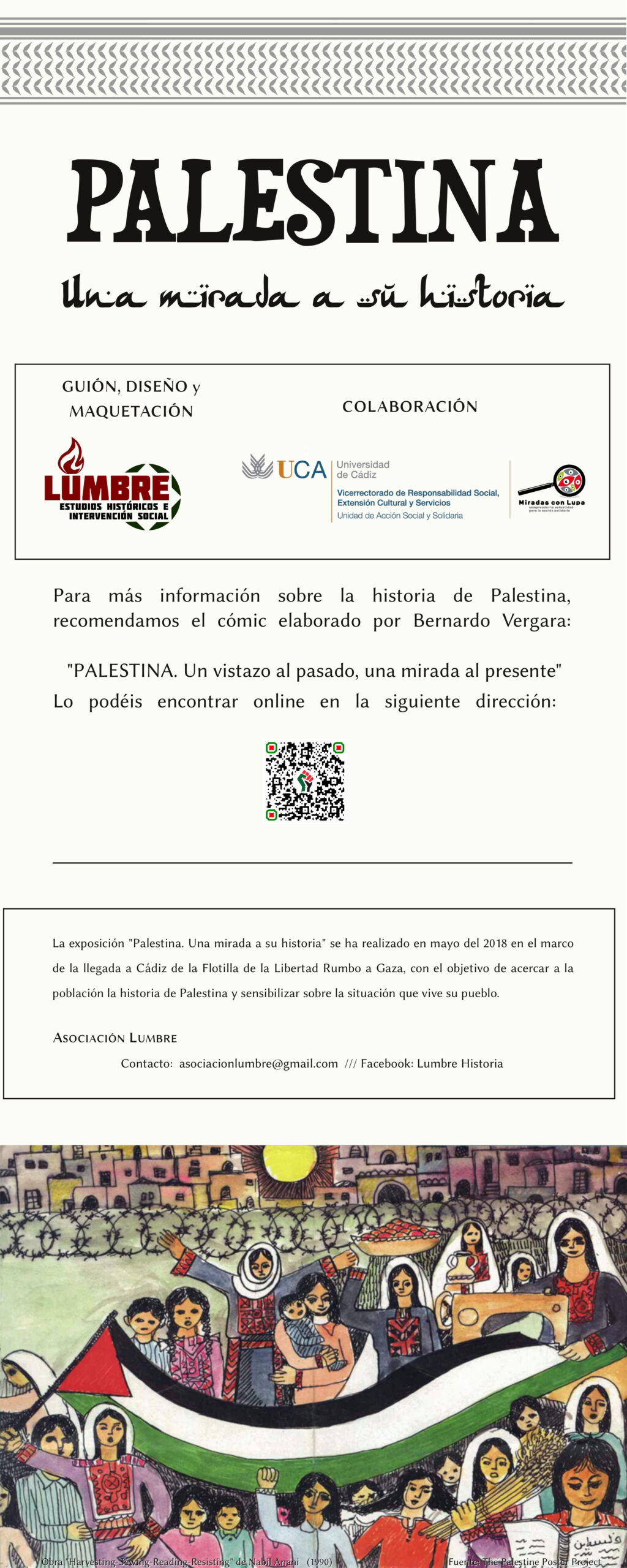 panel 15 exposición palestina
