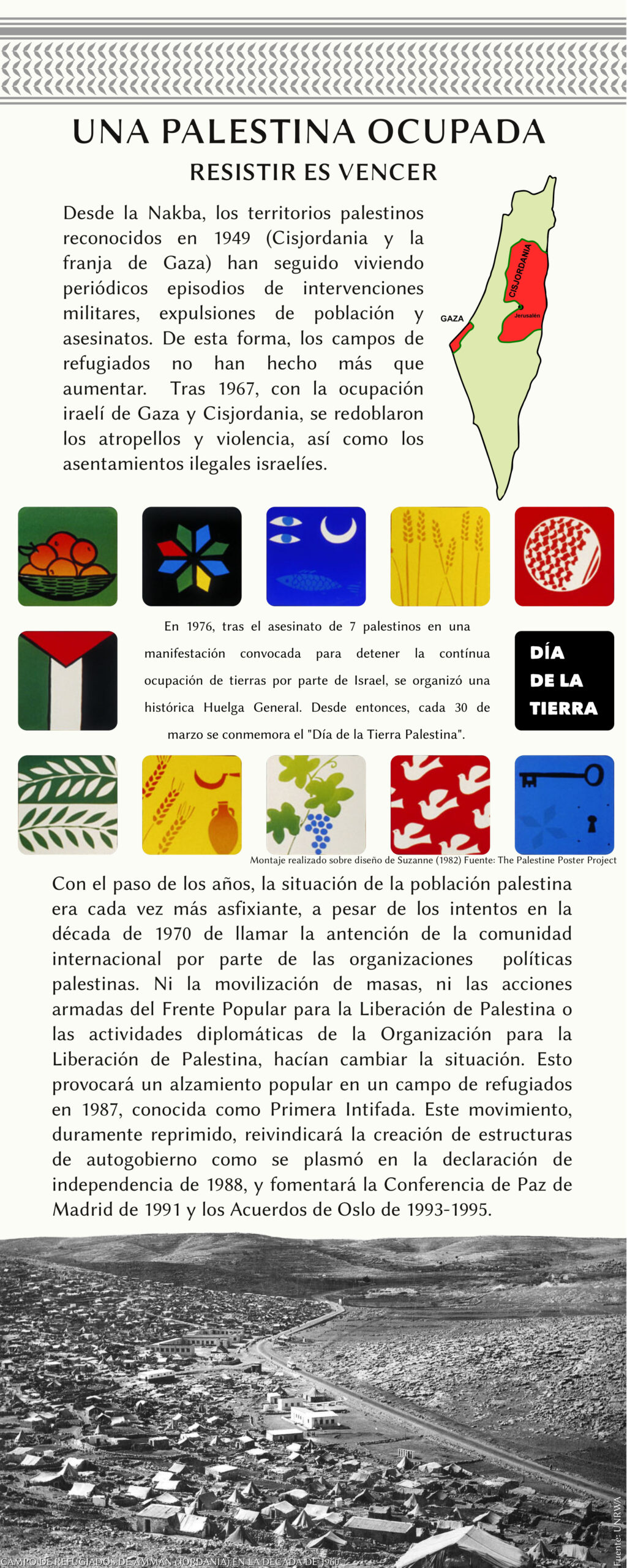 panel 9 exposición palestina